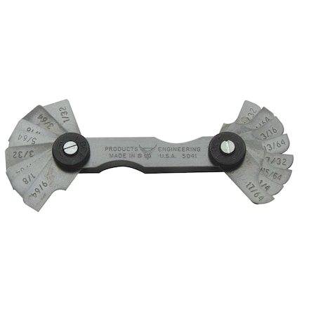 Stm 1321764 x 64ths Radius Gauge Set 225230